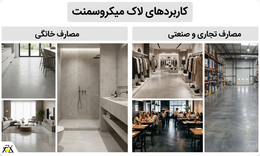 کاربردهای لاک میکروسمنت